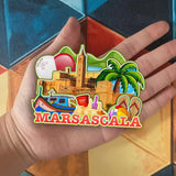 Refrigerator Magnet for Marsascala Malta  2314