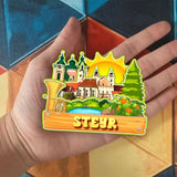 Refrigerator Magnet for Steyr Austria  1606