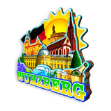 Refrigerator Magnet for Wurzberg Germany  1214