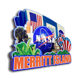 Магнит на холодильник для Мерритт-Айленда, Флорида, США, 220