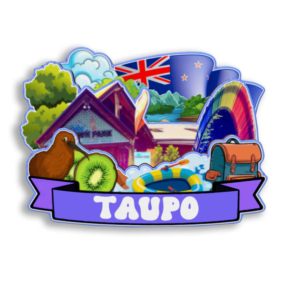 Refrigerator Magnet for Taupo New Zealand  2745
