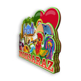 Kühlschrankmagnet für Monsaraz Portugal 1955