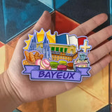Refrigerator Magnet for Bayeux France  2568