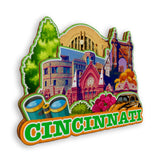 Refrigerator Magnet for Cincinnati Ohio USA  1099