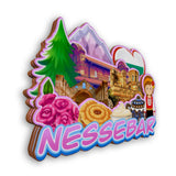 Kühlschrankmagnet für Nessebar Bulgarien 2445