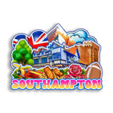 Refrigerator Magnet for Southampton UK  2876