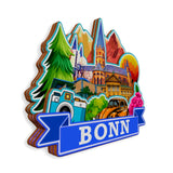 Refrigerator Magnet for Bonn Germany  1224