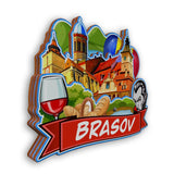 Refrigerator Magnet for Brasov Romania  2321
