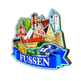 Kühlschrankmagnet für Füssen Deutschland 1215