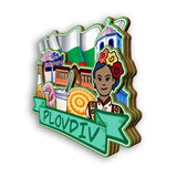 Refrigerator Magnet for Plovdiv Bulgaria  2441