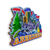 Refrigerator Magnet for Aberdeen UK  1471