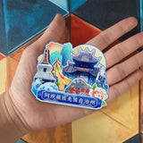 Refrigerator Magnet for Aba Tibetan and Qiang Sichuan, China  572