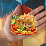 Refrigerator Magnet for Zaragoza Spain  1403