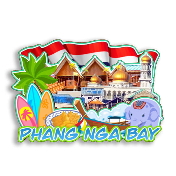 Refrigerator Magnet for Phang Nga Bay Thailand  2817