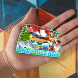 Refrigerator Magnet for lake Lucerne Switzerland  2054