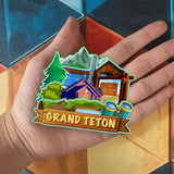 Refrigerator Magnet for Grand Teton Wyoming USA  930