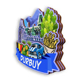 Refrigerator Magnet for Durbuy Belgium  2023
