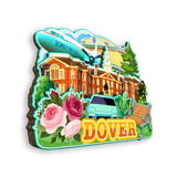 Refrigerator Magnet for Dover Delaware USA  295
