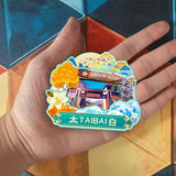 Refrigerator Magnet for Taibai, Shaanxi, China  778