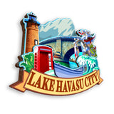 Kühlschrankmagnet für Lake Havasu City Arizona USA 318