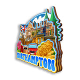 Refrigerator Magnet for Northampton UK  2870