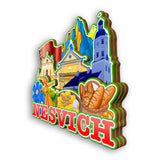 Refrigerator Magnet for Nesvizh Belarus  2472