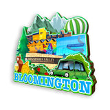 Refrigerator Magnet for Bloomington Minnesota USA  1008