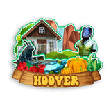 Kühlschrankmagnet für Hoover Alabama USA 369