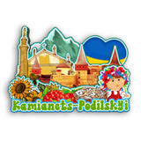 Refrigerator Magnet for Kamianets-Podilskyi Ukraine  2401