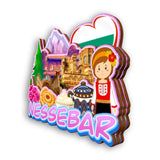 Kühlschrankmagnet für Nessebar Bulgarien 2445