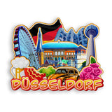 Refrigerator Magnet for D¨¹sseldorf Germany  1176