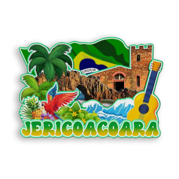 Refrigerator Magnet for Jericoacoara Brazil  1931