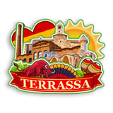 Refrigerator Magnet for Terrassa Spain  1524