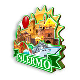 Refrigerator Magnet for Palermo Italy  1276