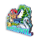 Refrigerator Magnet for Rapperswil Switzerland  2055