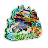 Refrigerator Magnet for Yantai, Shandong, China  411