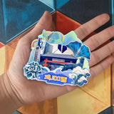 Магнит на холодильник для Цзиси, Хэйлунцзян, Китай 609