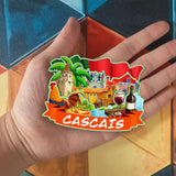 Refrigerator Magnet for Cascais Portugal  1962