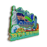 Refrigerator Magnet for Biarrizt France  2615