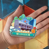 Refrigerator Magnet for Longde, Ningxia, China  691