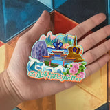 Refrigerator Magnet for Bayannur, Inner Mongolia, China  857