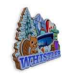 Refrigerator Magnet for Whistler Canada  1880