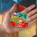 Kühlschrankmagnet für Lugo, Spanien 1550