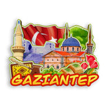 Refrigerator Magnet for Gaziantep Greece  1686