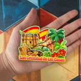 Refrigerator Magnet for San Cristobal de Las Casas Spain  1434