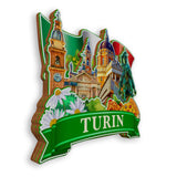 Refrigerator Magnet for Turin Italy  1274