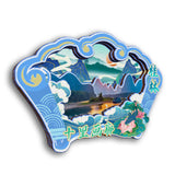 Refrigerator Magnet for Ten-Mile Art Gallery, Guilin, Guangxi, China  24