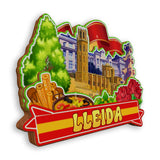 Refrigerator Magnet for Lleida Spain  1532