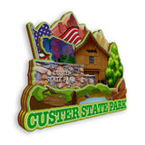 Refrigerator Magnet for Custer State Park South Dakota USA  1142