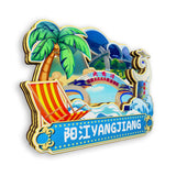 Магнит на холодильник для Янцзян, Гуандун, Китай 494